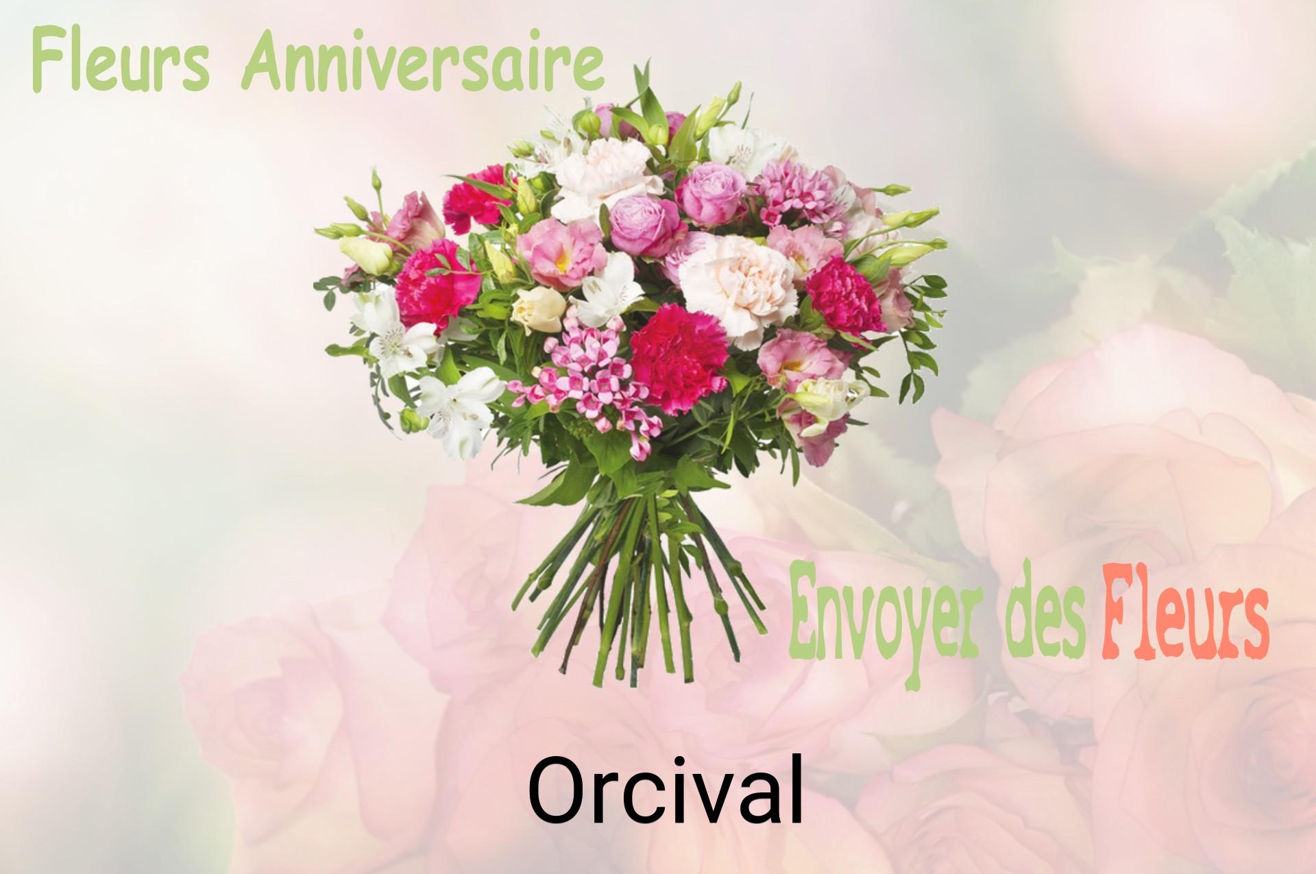 Bouquet de fleurs d’anniversaire livré à Orcival